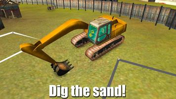 Heavy Excavator Driver Sim 3D captura de pantalla 1