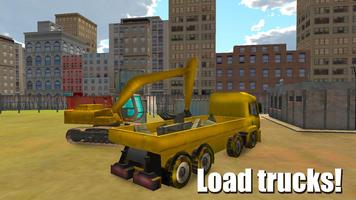 Heavy Excavator Driver Sim 3D captura de pantalla 2