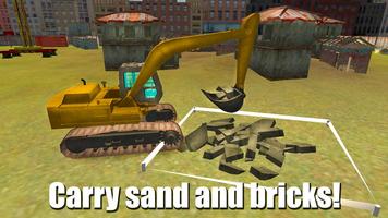 Heavy Excavator Driver Sim 3D captura de pantalla 3