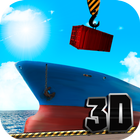 Cargo Crane Simulator 3D: Port আইকন