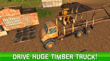 Timber Truck Affiche