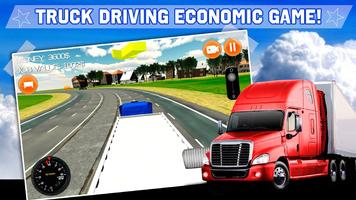 American Truck Simulator 3D plakat