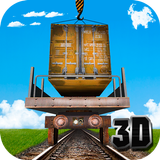 Railway Cargo Crane Simulator icon