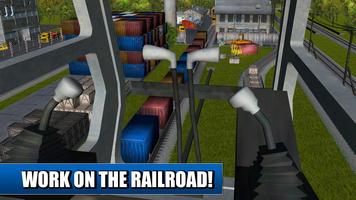Railway Cargo Crane Simulator تصوير الشاشة 1