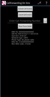 Call Forwarding On SMS ảnh chụp màn hình 1