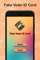 Fake Voter ID Card Maker پوسٹر