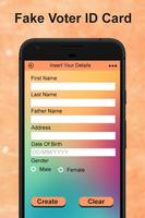 Fake Voter ID Card Maker تصوير الشاشة 2