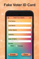 Fake Voter ID Card Maker capture d'écran 2