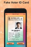Fake Voter ID Card Maker capture d'écran 3