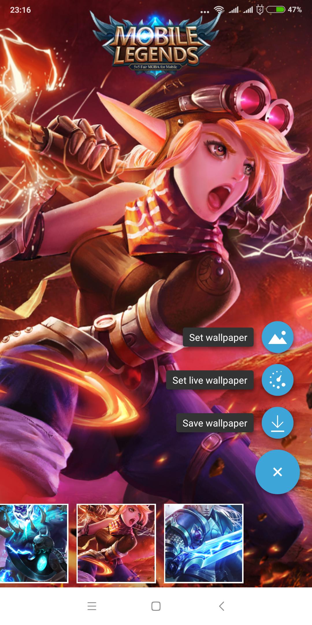 Wallpaper Hd Download Gambar Hero Mobile Legend
