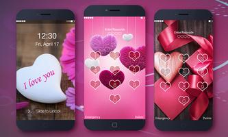 Chrbate Love Lock Screen Screenshot 2