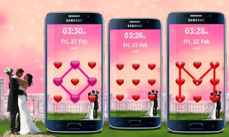 Love Pattern Screen Lock ảnh chụp màn hình 1