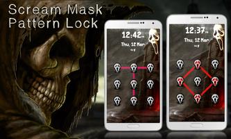 Scream Mask Pattern Lock screenshot 1