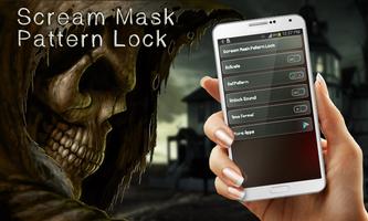 Scream Mask Pattern Lock screenshot 3