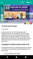 English at Work - Learning Eng تصوير الشاشة 2