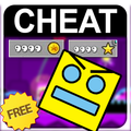 cheat geometry dash prank!