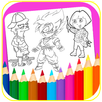 coloring book dbz APK