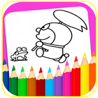 Coloring Pages Doremn-icoon