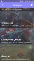 Mobile Legends Quiz capture d'écran 1