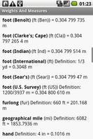 Weights and Measures FREE Guid capture d'écran 1