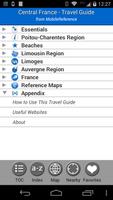 Central France - FREE Guide Screenshot 1