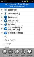 Luxembourg - FREE Guide & Map poster