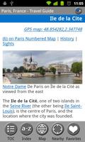 Paris, France - Free Guide capture d'écran 2