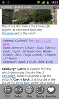 Scotland, UK FREE Guide & Map capture d'écran 3