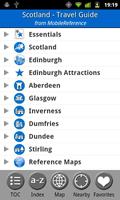 Scotland, UK FREE Guide & Map poster