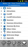 Wales, UK - FREE Guide & Map Affiche