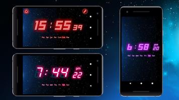 2 Schermata Alarm Clock Neon