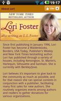 Lori Foster تصوير الشاشة 2