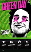 Green Day's official app poster