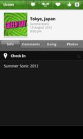 Green Day's official app capture d'écran 3