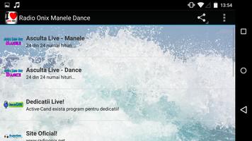 Radio Onix Manele Dance syot layar 3