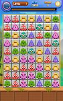 Cute Birds Match 3 Puzzle Game Ekran Görüntüsü 1