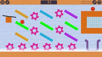 Draw Physics Puzzle captura de pantalla 1