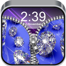 Diamond Zipper, Lock Screen 2018 Diamond Zip Lock APK