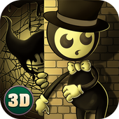 Hello Bendy Machine Five Horror Night icône