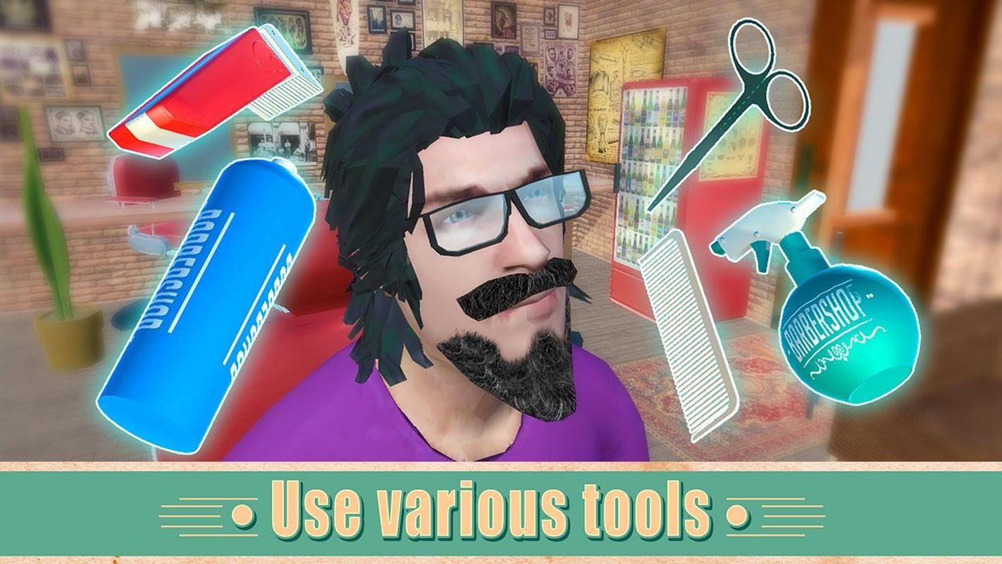Beard Shaving Salon Simulator - Barber Shop 3D for Android ...