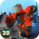 Excavator Robot - Crane Machine City Rampage 3D APK