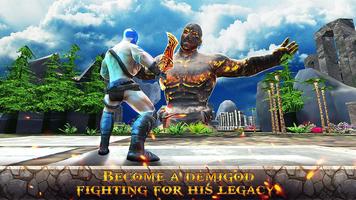 Kratos Spartan Warrior: War of Gods vs Titans poster
