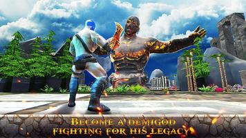 Kratos Spartan Warrior: War of Gods vs Titans Affiche