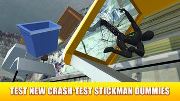 Ragdoll House Crash Test - Wrecker Dismount Affiche