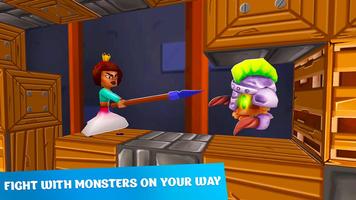 Princess Escape - Castle Tower Run Chase screenshot 1