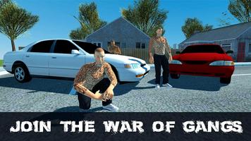 Real Gang City Wars - Criminal Cars Chase Poster