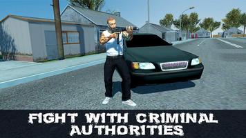 Real Gang City Wars - Criminal Cars Chase captura de pantalla 1