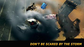 Car Tornado Trouble Escape - Disaster Driving Game screenshot 2