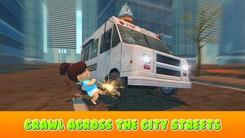 Kids in the City Survival Simulator 3D screenshot 1