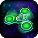 Fidget Spinner Space Version Simulator APK